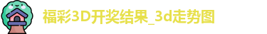 福彩3D开奖结果